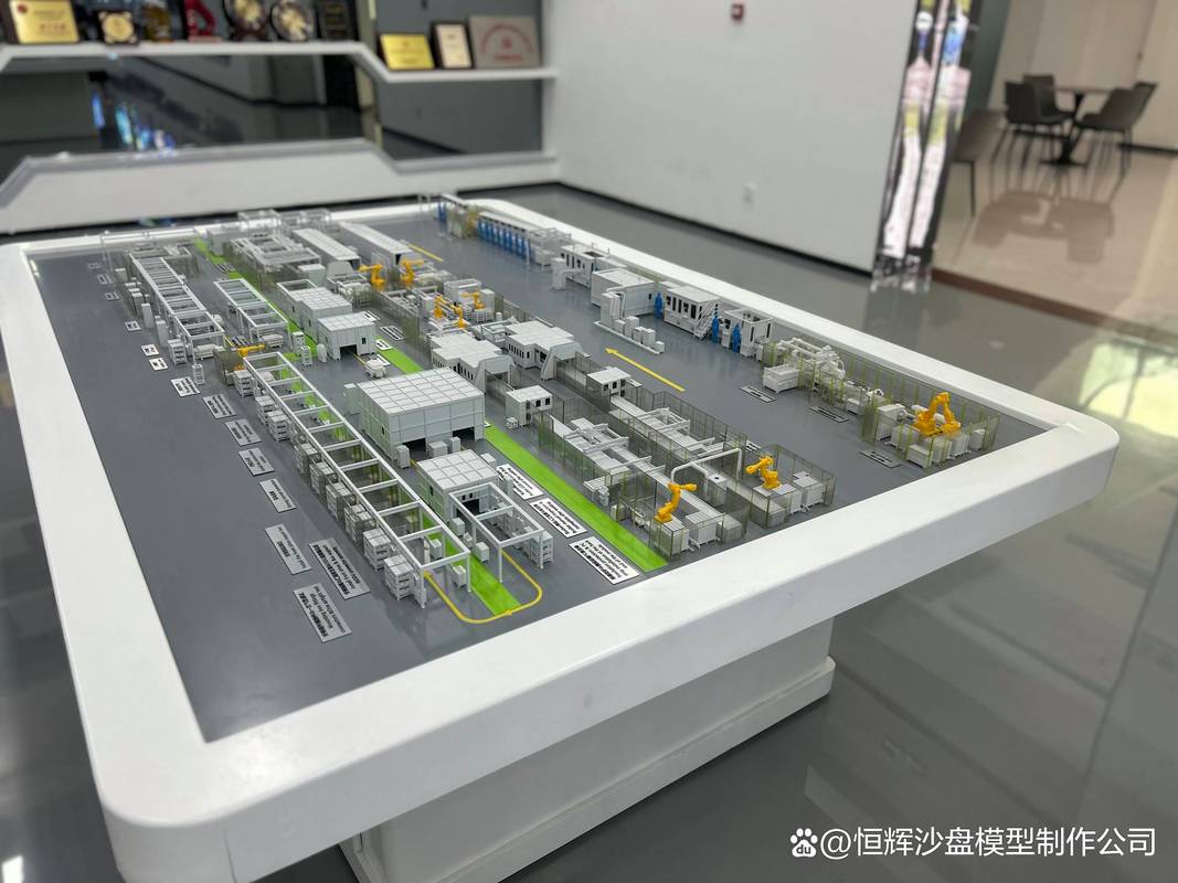 自动化生产线模型制作 定制动态演示产线流程的艺术与技术